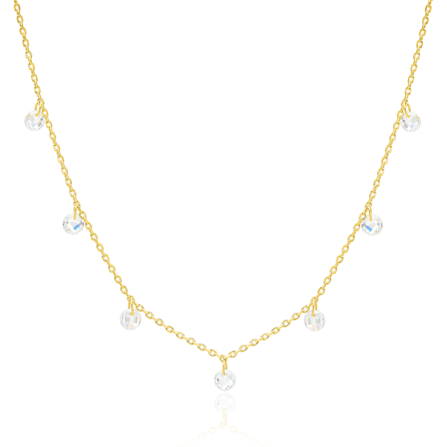 Seven drops necklace