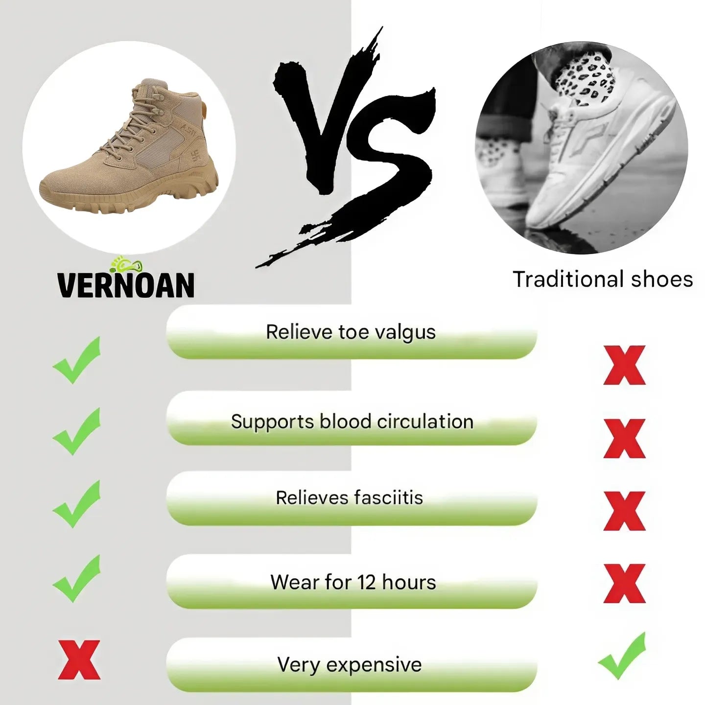 【🔥Half price today - don't miss out】 Ergonomically designed orthopedic shoes - arch-supporting design 👞Easily get rid of foot pain