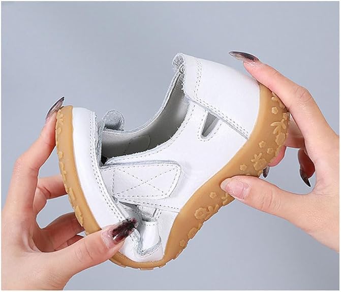 Women's hollow soft leather breathable moccasins sandals