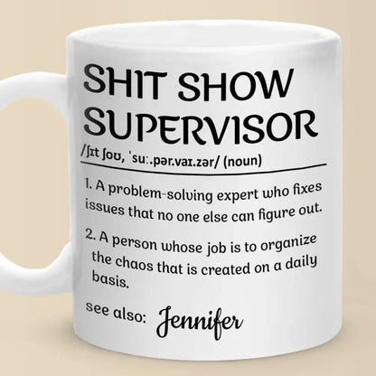Custom Mug - Personalized Funny Gifts For Best Friends, Family, Coworker, Work Bestie - A Problem Solving Expert