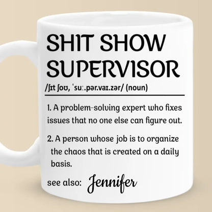 Custom Mug - Personalized Funny Gifts For Best Friends, Family, Coworker, Work Bestie - A Problem Solving Expert