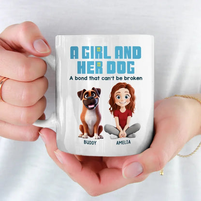 Dogs Make Lives Whole - Dog Personalized Custom Mug - Gift For Pet Owners, Pet Lovers