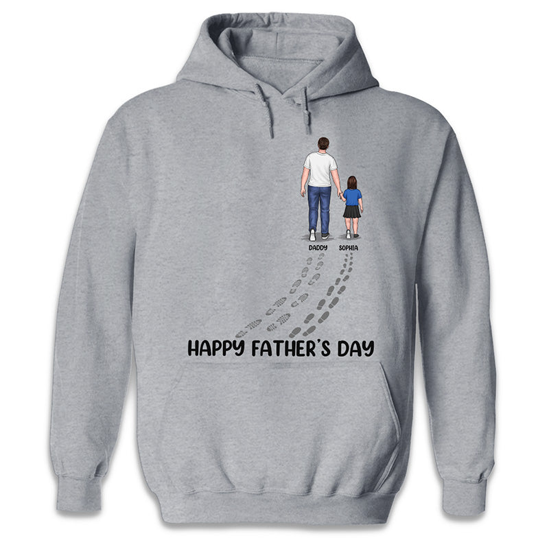 Happy Father's Day Best Dad Ever - Family Personalized Custom Unisex T-shirt, Hoodie, Sweatshirt - Father's Day, Birthday Gift For Dad